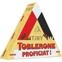 Toblerone chocolade geschenkdoos met opschrift "Proficiat!" - Tiny chocolademix - 248g