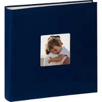 SecaDesign Fotoalbum Vita middernacht blauw - 30x30 - 100 pagina’s - Fotoboek plakboek