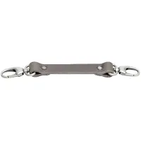 The Hantler Chest strap Warm taupe / Old silver, Regular