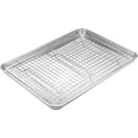 Mareld Bakplaat 31x44 Cm - Bakplaten Roestvrijstaal Roestvrij staal - MAR0025