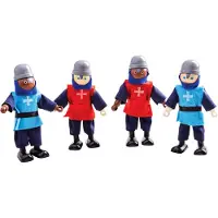 Bigjigs Toys Poppenhuispoppetjes - Middeleeuwse ridders
