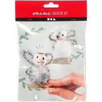 Creativ Company 977351, Creatieve materialen voor kinderen, Zilver, Wit, Jongen/Meisje, CE-markering, Blisterverpakking, 1 stuk