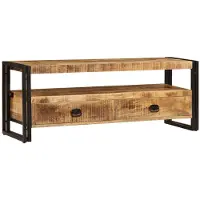 vidaXL Tv-meubel 120x35x45 cm massief mangohout