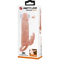 Pretty Love Curtis Massager with Clitoris Stimulator