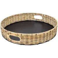 Loft42 Wivo Dienblad Rond - Bamboe - Ø40x8