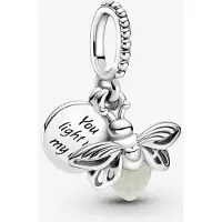Fler | 925 Sterling Zilver Bedel | Vuurvliegje | Past op populaire bedel armbanden (standaard-3mm) | Bedels Charms Beads