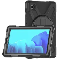 ESTUFF Defender Case Verhoogd (8,7 inch) Cover (Galaxy Tab A7 Lite), Tablethoes, Zwart