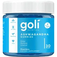 Goli Nutrition Ashwagandha gummies (30 Gummies) - kruiden-en-planten, ashwagandha - ashwagandha - ashwagandha
