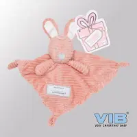 Vib - Knuffeldoekje Konijn - Curduroy Oud Roze - Babykleertjes - Baby cadeau - zwangerschap aankondiging - geboorte cadeau
