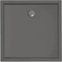 Xenz Mariana douchebak 90x90 antraciet