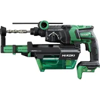 HiKOKI Boormachine en hamerbeitel - - DH36DPEWEZ - Draadloos 36 V - 2x2,5 Ah - SDS-Plus