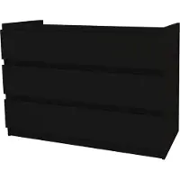 Boss & Wessing Onderkast BWS Jupiter 120cm 3 Lades Zwart