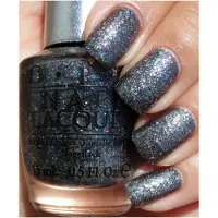 O.P.I. OPI Nagellak DS Collection Titanium Grijs Glitter 15ml
