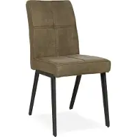 De Bommel Meubelen Eetkamerstoel (4 poten) Jaxx - Otis Olijf