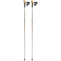 Valetti Carbon Nordic Walking stokken - 135 cm - anti-shock - oranje