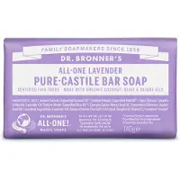 Dr. bronner's Pure Castille-zeep met lavendel 140 g Zeep