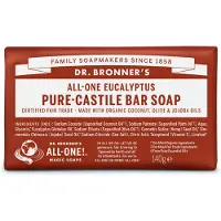 Dr. bronner's Eucalyptus Pure-Castile Magic Bar-zeep 140 g Zeep