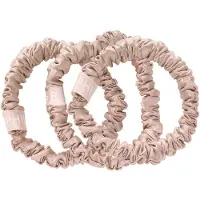 Philip B Haarverzorging Styling Petite Champagne Scrunchie 3 Stk.
