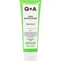 QA AHA Exfoliator Body Scrub Vanilla Coconut