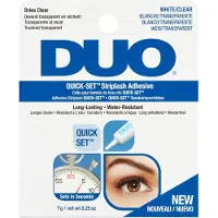 Duo Quick-Set Striplash Adhesive White/Clear 7 g