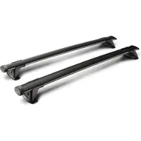 Yakima Tesla Model S Dakdrager Zwart 2012 – mei 2015 Whispbar Through Auto Exterieur Accessoires