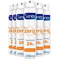 Sanex Deospray Zero% Sensitive Skin - 200 ml