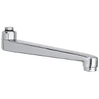 GROHE Uitloop uitloop - H6.4cm - 3/4 inch - draaibaar - Chroom glans 13430000