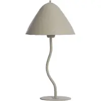 Light & Living Tafellamp Elimo Ø 25cm x 50cm crème