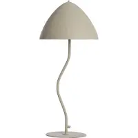 Light & Living ELIMO Tafellamp Ø25x67 cm – Mat Lichtgrijs – Modern Metaal – E27