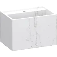 Topa Wastafel topa cube 60 calacatta gold