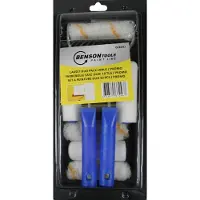 Benson Lakroller/schuimroller schilderset 5 en 10 cm met verfbak en beugel - Verfrollers