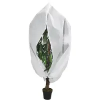 vidaXL Plantenhoes met ritssluiting 70 g/m² 3,93x3 m