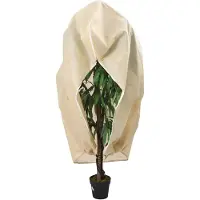vidaXL Plantenhoezen met ritssluiting 70 g/m² 3,93x3,5 m