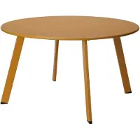 Progarden Bijzettafel 70x40 cm matmosterdgeel