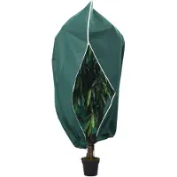 vidaXL Plantenhoezen met ritssluiting 70 g/m² 3,93x3,5 m