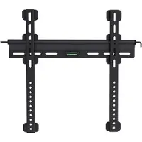 NeoMounts PLASMA-W040BLACK is een vlakke wandsteun voor flat screens t/m 52" Inclusief hangslot.