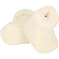 Apollo Baby Booties Off White Knit Giftbox Slofjes 163900001
