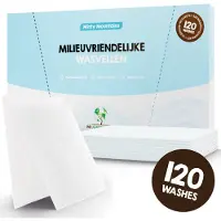 Mr. Green Mind Wasstrips ECO 120 Wasbeurten Misty Mountains Milieuvriendelijke Wasmiddeldoekjes