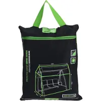 Pro Garden Schommelbankhoes | 225 x 145 x 175 cm (PU coating, Zwart)