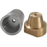 Tecnoseal Radice Full Shaft Anode Grijs 22 mm