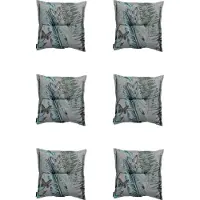 Madison - Zitkussens - Universeel - 6 stuks - 50x50cm - Scott - Grijs