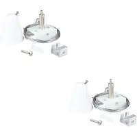 BES LED Spanningsrail Ophangset 2 Pack - Facto - 3 Fase - 1 Meter - Wit
