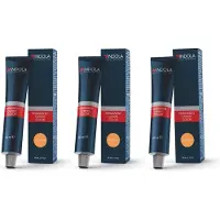 Indola Profession Permanent Caring Color Contrast 60ml – C.32 contrast goud parel - 3 tubes