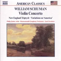 OUTHERE Philip Quint, Bournemouth Symphony Orchestra, José Serebrier - William Schuman: Violin Concerto (CD)
