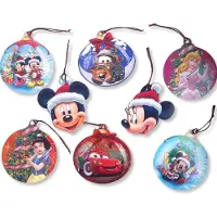 Disney 40 Kerstkaarten - 11,5cm - Kerstkaarten met enveloppen - Zonder tekst - Kerstboomhangers