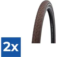 Schwalbe Buitenband Road Cruiser 28 X 1.60 (42-622) Bruin - Voordeelverpakking 2 stuks
