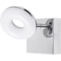 Rabalux 5716 Beata, 5W, 4000K, 465lm, zilverwit, neutraal wit, 9x9 cm