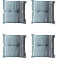 Madison - Zitkussen - Universeel - 4st - 50x50cm - Stef Grey - Grijs