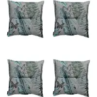 Madison - Zitkussens - Universeel - 4 stuks - 50x50cm - Scott - Grijs