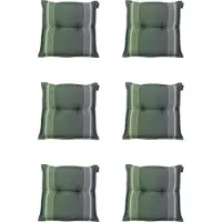 Madison - Zitkussen - Universeel - 6st - 50x50cm - Stef Green - Groen